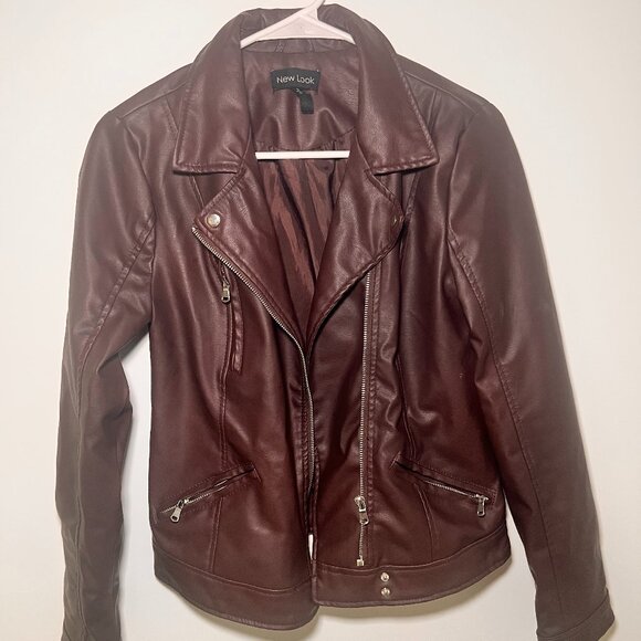 New Look Faux Leather Jacket - Picture 1 of 4